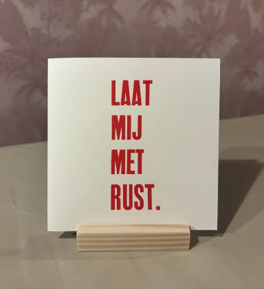Houten blokje
